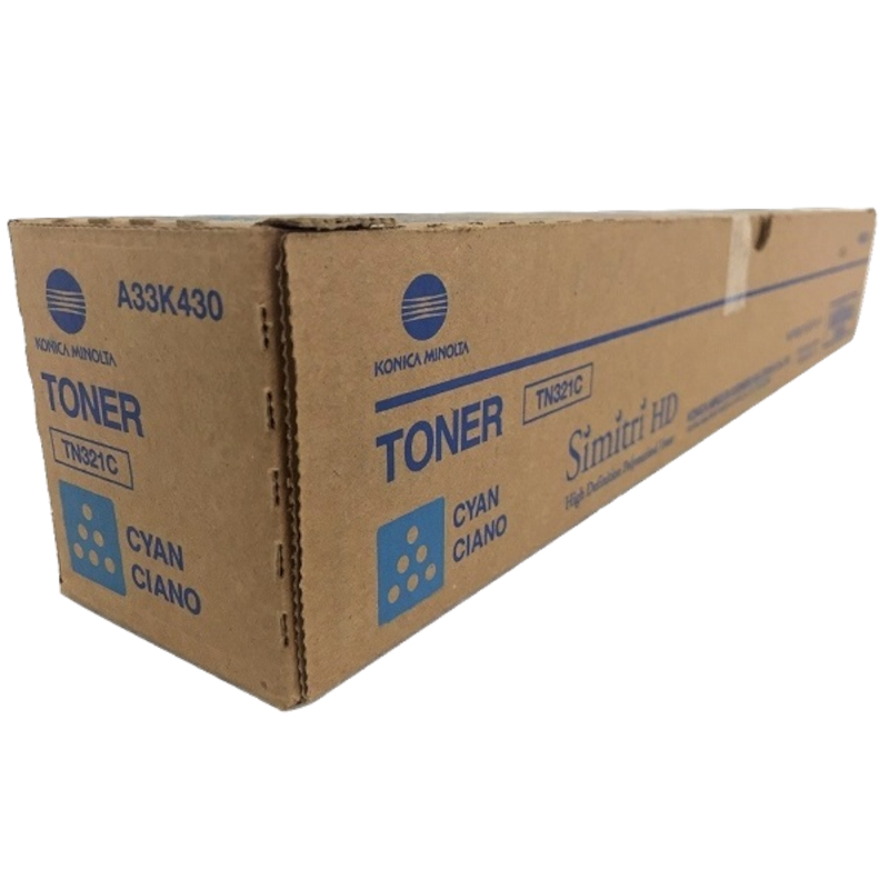 Тонер-картридж Konica Minolta TN321C Cyan (A33K430)